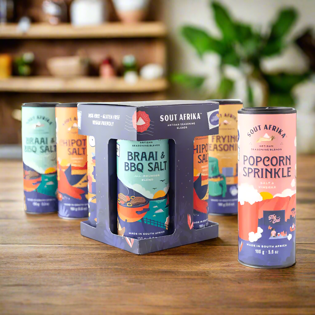 Sout Afrika Seasoning Salts Gift Set (4 Cans)