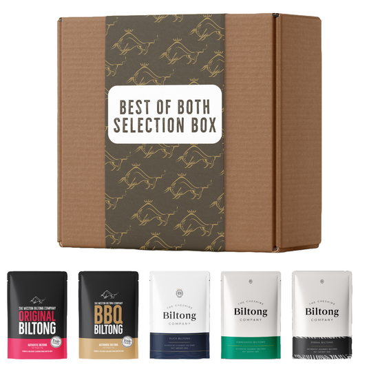 5 Pack Best of Both Game and Beef Biltong Selection Box