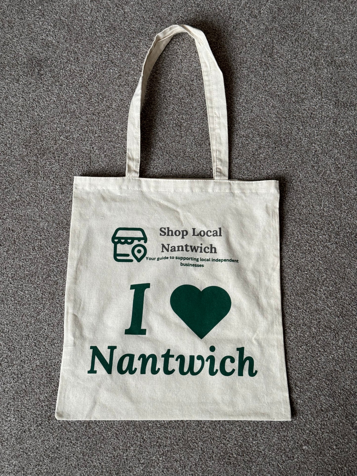 I love Nantwich Tote Bag