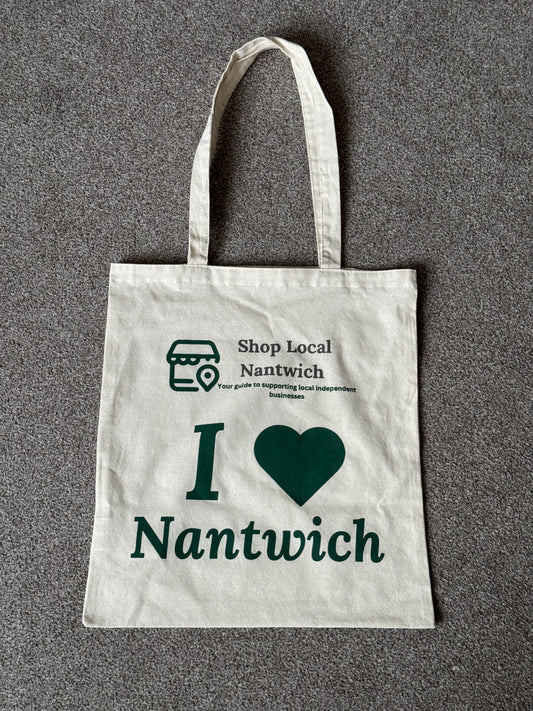 I love Nantwich Tote Bag