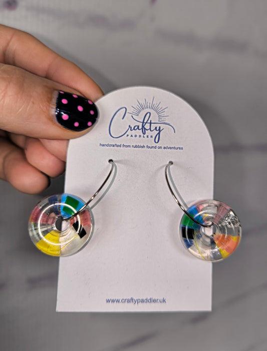 Donut Hoop Earrings