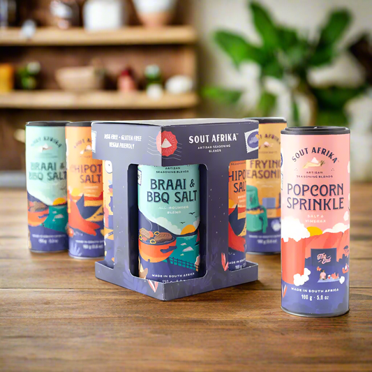 Sout Afrika Seasoning Salts Gift Set (4 Cans)
